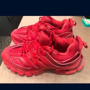 Red Balenciaga track 2